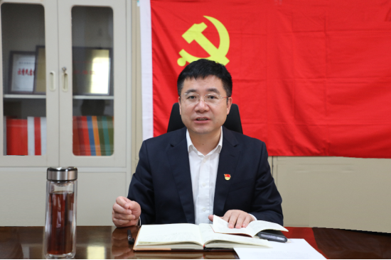 党委书记陈继平参加组织统战支部5月支部主题党日活动